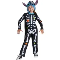 Disguise Kostymer - Stitch Skeleton - - 5-6 år (110-116) - Kostymer