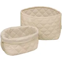 Cam Cam Copenhagen Oppbevaringskurver - 2-pack - 22x15/24x17 cm - Pralin - - OneSize - Oppbevaring