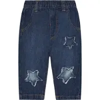 Hust and Claire Jeans - Joe Star - Dark Blue Denim - - 1½ år (86) - Jeans