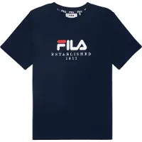 FILA Benna Regular Logo T-Skjorte Blue (98/104)