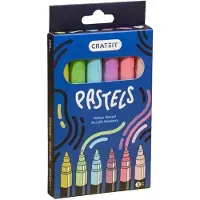 Crateit Pastel Markers Tusjpenn