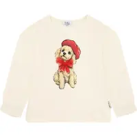 Hust and Claire Genser - HCAlma - Puddel - Ivory - - 2 år (92) - Genser