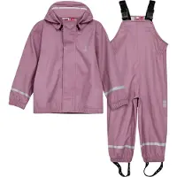 Lego Wear Regntøy m. Seler - PU - LWJivan 200 - Rosa - - 4 år (104) - Regntøy