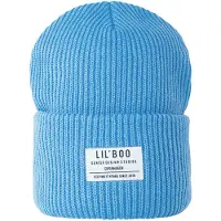 Lil' Boo Copenhagen Lil'Boo Copenhagen Lue - Rib/Strikk - Koselig - Blå - - 4-13 år - Lue