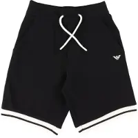 Emporio Armani Shorts - Svart m. Hvit - - 8 år (128) - Shorts