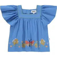 Molo Topp - Rosalyn - Blue Flower - - 11-12 år (146-152) - Singlet