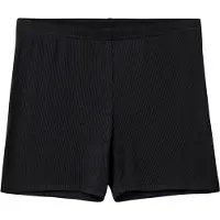 Sofie Schnoor Shorts - Rib - Black - - 16 år (176) - Shorts