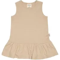 Petit Piao Kjole - Vaffel - Dark Sand - - 1½ år (86) - Kjole