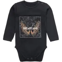 Sofie Schnoor Petit by Body I/e - Dicte - Svart m. Trykk - - 68 - Langermet Body
