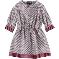 Emporio Armani Kjole - Lyserød m. Trykk - - 5 år (110) - Kjole