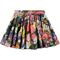 Molo Skjørt - Viskose - Bekk - Floral Inntrykk - - 5-6 år (110-116) - Skjørt