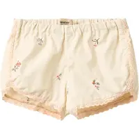 Wheat Shorts - Inger - Ivory Broderiblomster - - 4 år (104) - Shorts