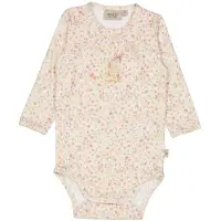 Wheat x Rodinia Body I/e - Begrenset - Akvarellblomster - - 2 år (92) - Langermet Body
