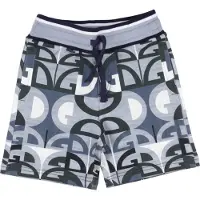 Dolce&Gabbana Shorts - Grå/blå m. Logoer - - 4 år (104) - Shorts