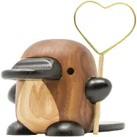 FableWood Nebbdyr - Perry - 8 cm - Naturlig - - OneSize - Dekorasjon