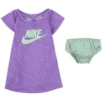 Nike Kjole m. Bloomers - Violet Sjokk - - 9 md - Kjole