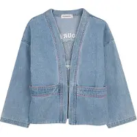 Billieblush Denimjakke - Double Stone m. Trykk - - 8 år (128) - Denimjakker