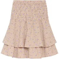 Grunt Skjørt - Mint - Viskose/Polyester stoff - Peach - - 14 år (164) - Skjørt
