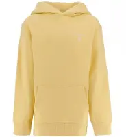 Gant Hettegenser - Kontrast Shield - Mellow Yellow - - 7-8 år (122-128) - Hettegenser
