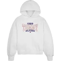 Tommy Hilfiger Hettegenser - 1985 Varsity - Hvit - - 14 år (164) - Hettegenser