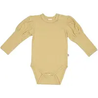 Smallstuff Body I/e - Yellow - - 1 år (80) - Langermet Body