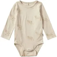 Sofie Schnoor Body I/e - Varm Sand - - 68 - Langermet Body