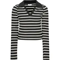 Grunt Genser - GRWiky - Black-Off White - - 10 år (140) - Genser