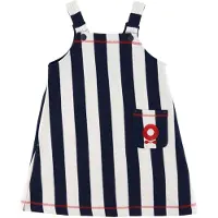 Katvig Kjole - Navy/Hvit Stripet - - 8 år (128) - Kjole