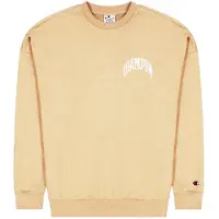 Champion Fashion Collegegenser - Rund hals - Sand - - 16-18 år (176-188) - Collegegenser
