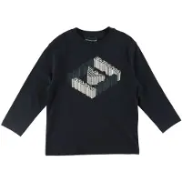 Emporio Armani Genser - Blue Navy m. Trykk - - 16 år (176) - Genser