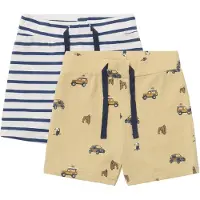 Hust and Claire Shorts - 2-pack - Hau - Pale Khaki - - 56 - Shorts