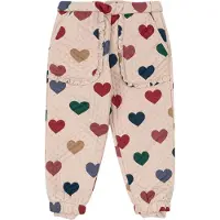 Konges Sløjd Termobukser m. Fleece - Frill - Bon Coeur Coloré - - 1 år (80) - Termoklær