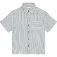 En fant Skjorte k/e - Muslin Stripe - Citadell - - 4 år (104) - Skjorte K/E