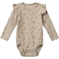 Sofie Schnoor Body I/e - Dicte - Beige Melange - - 2 år (92) - Langermet Body