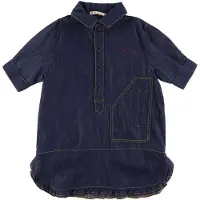 MARNI Dongerikjole - Navy - - 8 år (128) - Kjole