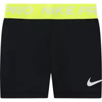 Nike Sykkelhorts - Svart/Volt - - 3 år (98) - Shorts