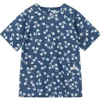 Liewood Dongerikjole - Angelica - Cherry Blossom/Medium+ Blue De - - 7 år (122) - Kjole