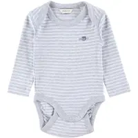 Gant Body I/e - Shield Striped - Light Grey Melange - - 56 - Langermet Body