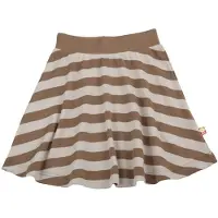 Katvig Skjørt - Brun/Beige Stripete - - 3 år (98) - Skjørt