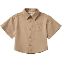 Sofie Schnoor Skjorte - Helmutsk - Soft Brown - - 7 år (122) - Skjorte K/E