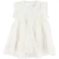 Stella McCartney Kids Kjole - Hvit m. Blomster - - 4 år (104) - Kjole