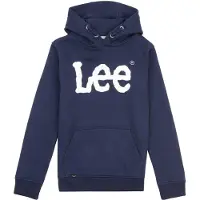 Lee Hettegenser - vinglete grafikk - Navy Blazer - - 9-10 år (134-140) - Hettegenser