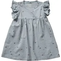 Sofie Schnoor Kjole - Dusty Blue - - 1 år (80) - Kjole