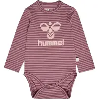 Hummel Body I/e - hmlMulle - Rose Brown - - 74 - Langermet Body