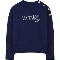 Zadig & Voltaire Genser - Strikk - Middelalder Blue - - 14 år (164) - Genser
