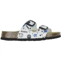 Superfit Sandaler - Fussbett-tøffel - Hvit/Blå m. Romtema - - 30 - Sandals