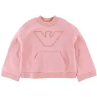 Emporio Armani Collegegenser - Rosa Mayfair m. Logo - - 10 år (140) - Collegegenser