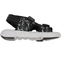 Calvin Klein Sandaler - Svart m. Over alt Logo - - 31 - Sandals