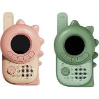 The Zoofamily Walkie talkies - Dino Rosa/Dino Grønn - - OneSize - Kosedyr