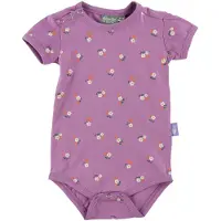 Danefæ Body k/e - Danahorn - Soft Viola Påskeliljer - - 0 md - Kortermet body